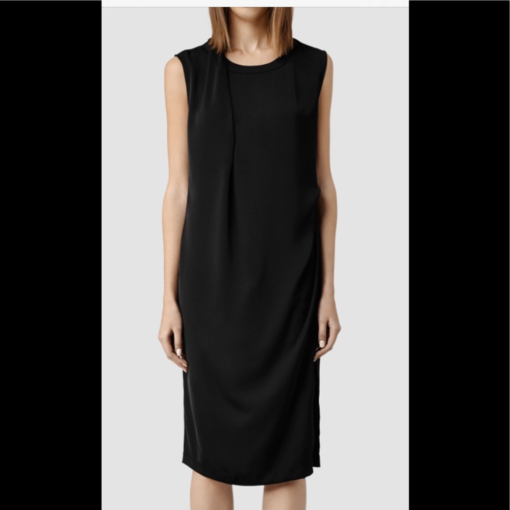 All Saints Halcyon dress 2 black